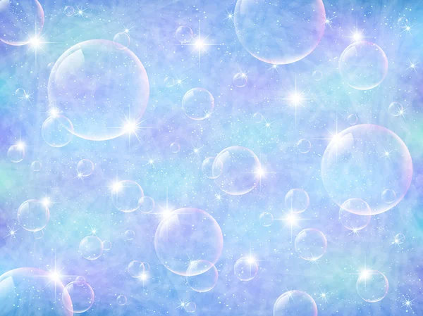 Japanese paper background soap bubbles — Stock Vector