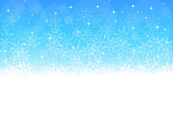 Christmas snow background — Stock Vector