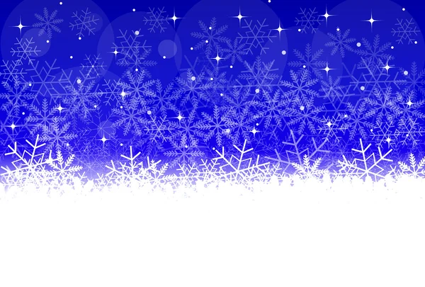 Christmas snow background — Stock Vector