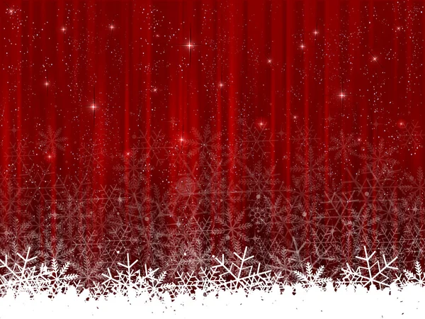 Navidad nieve fondo — Vector de stock