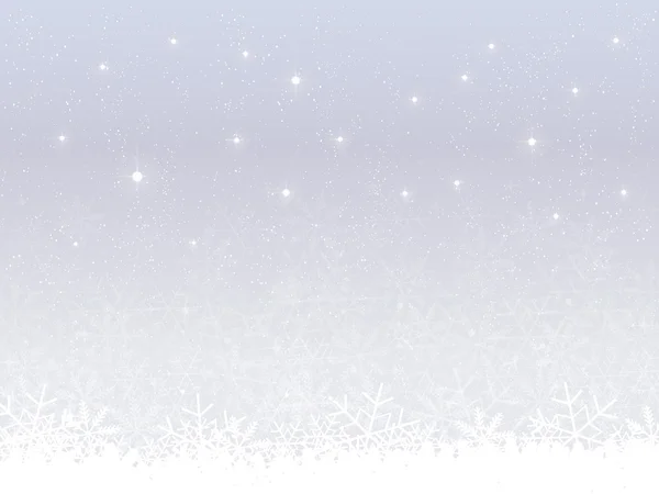 クリスマス雪背景 — ストックベクタ