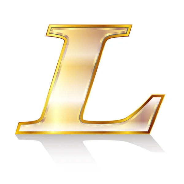 Emblema do alfabeto —  Vetores de Stock