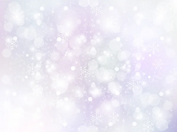 Navidad nieve fondo — Vector de stock