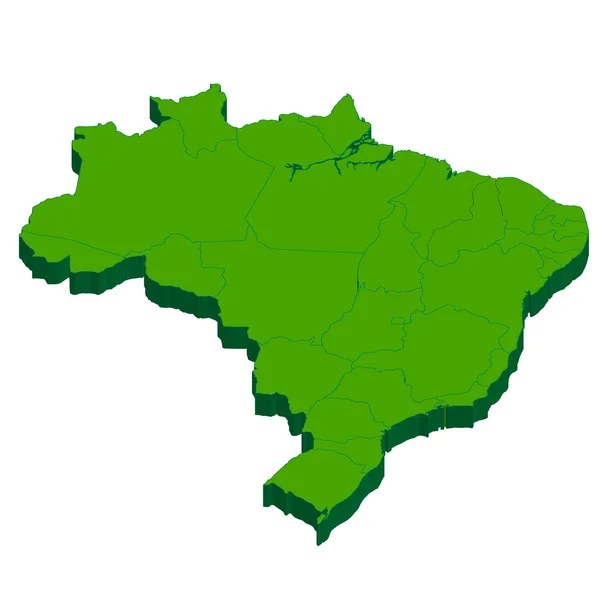 Brezilya Haritası ülke