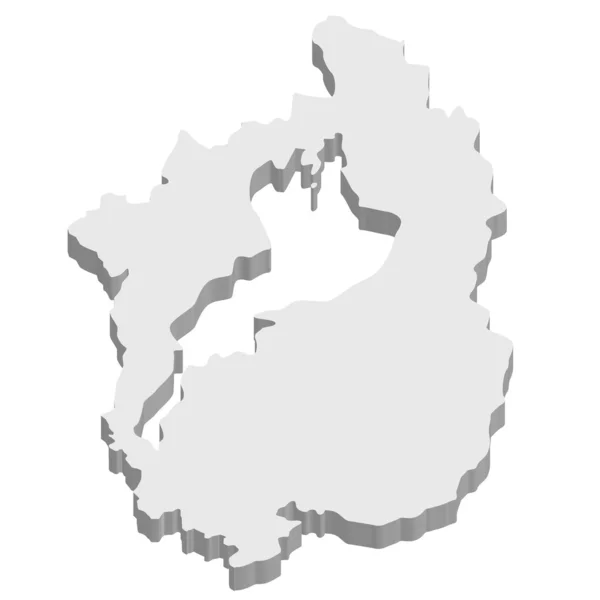 滋賀地図 — ストックベクタ