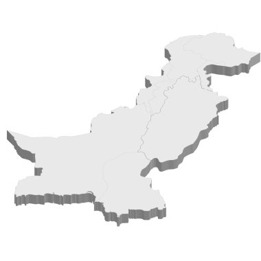 Pakistan Haritası ülke