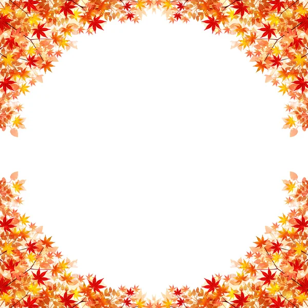 Кленовий фон осіннього листя — стоковий вектор