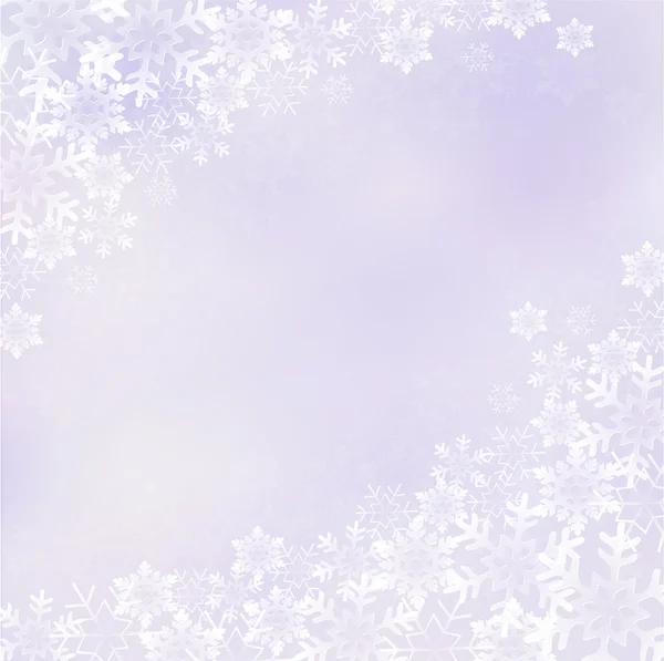 Vánoční sníh pozadí — Stockový vektor