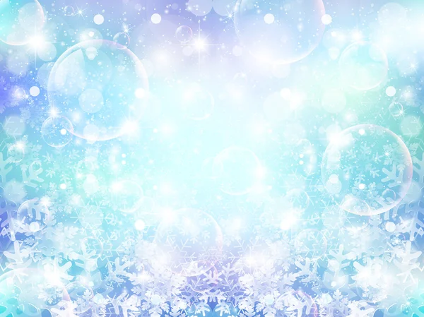 Christmas snow background — Stock Vector