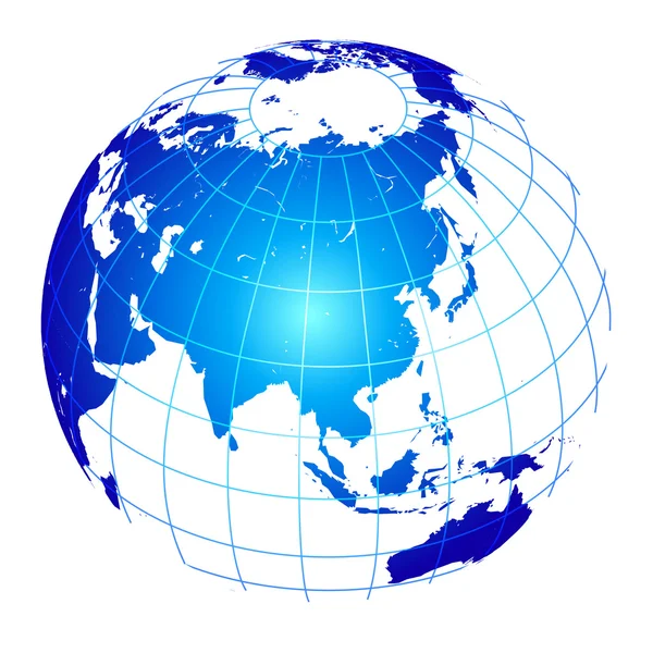 World globe background — Stock Vector