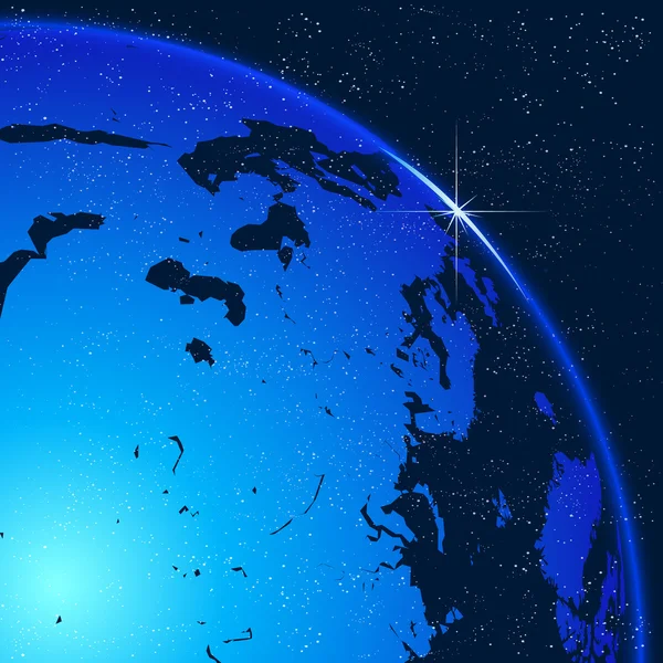 Wereld globe achtergrond — Stockvector
