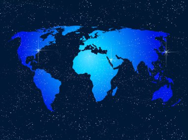 Dünya küre arka plan