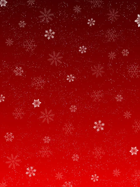 Navidad nieve fondo — Vector de stock