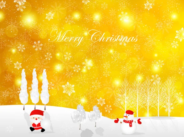 Christmas snow background — Stock Vector