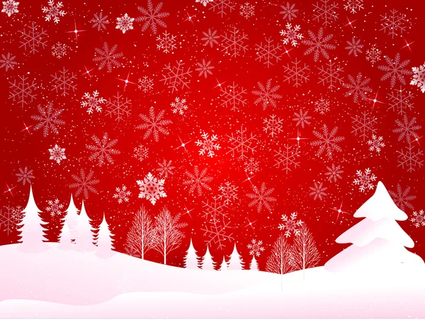 Χριστουγεννιάτικο χιόνι υπόβαθρο — Διανυσματικό Αρχείο