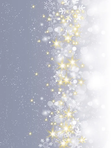 Weihnachten Schnee Hintergrund — Stockvektor