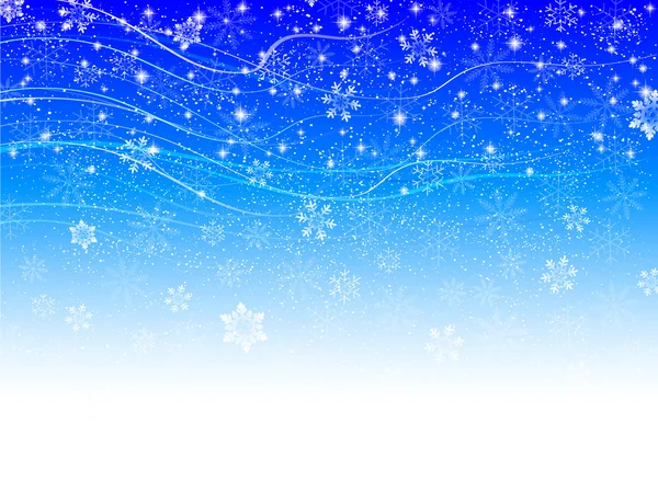 Снежный фон неба — стоковый вектор