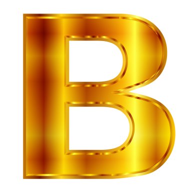 b altın amblem