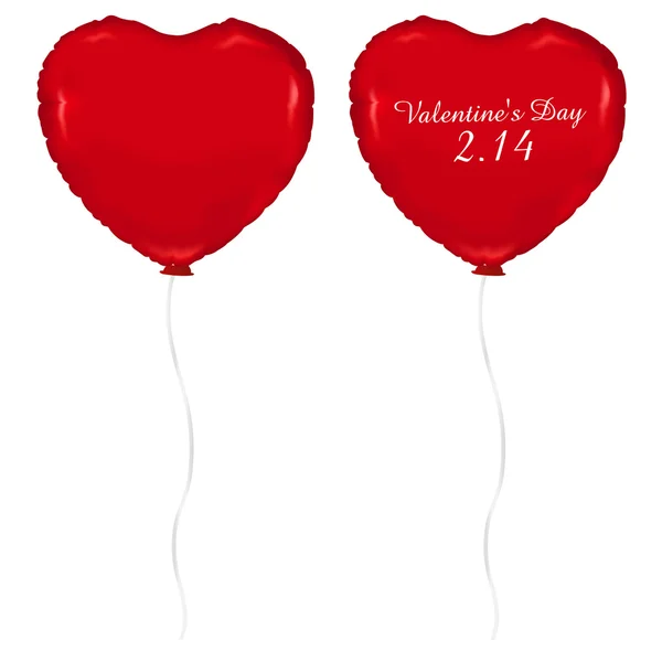 Ballon Valentine Heart — Image vectorielle