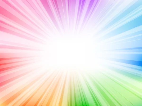 Achtergrond licht regenboog — Stockvector