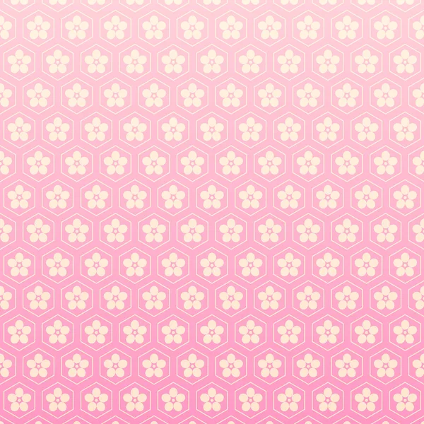 桜のピンクの背景 — ストックベクタ