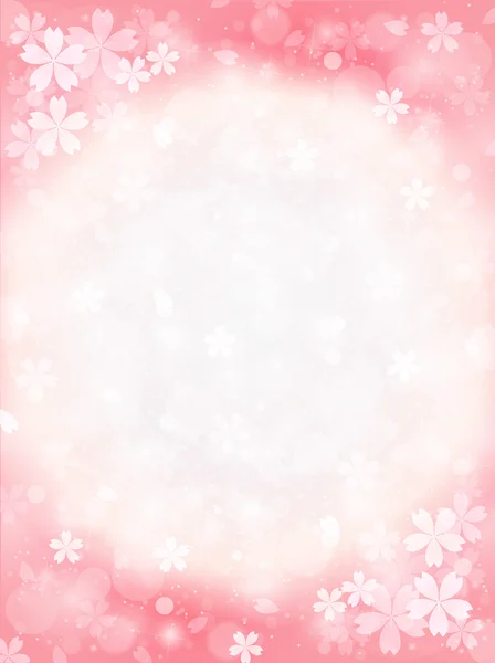Cherry pink background — Stock Vector