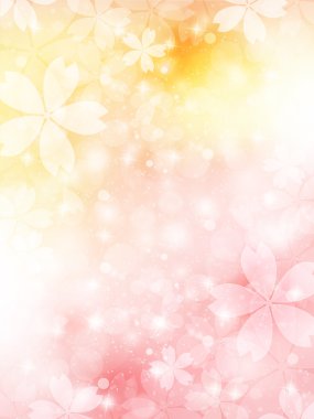 kiraz ağaçlarının arka plan