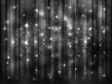 실크 커튼 배경