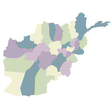 Afganistan harita ülke