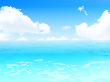 deniz gökyüzü manzara