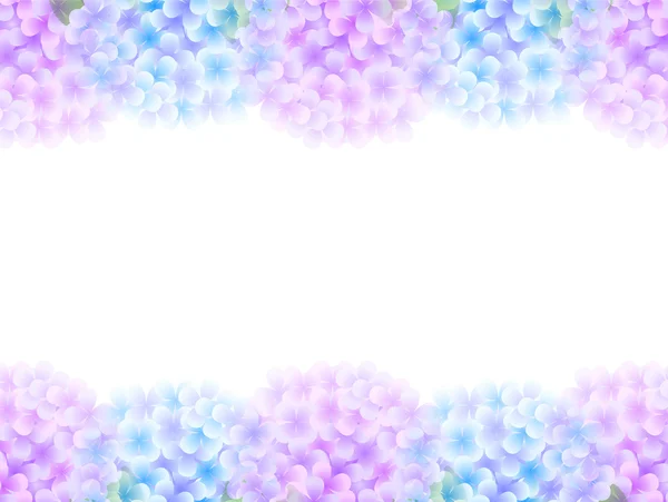 Hydrangea blomman bakgrund — Stock vektor