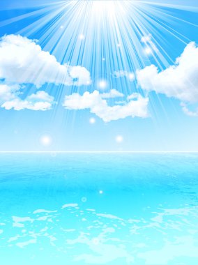 deniz gökyüzü manzara