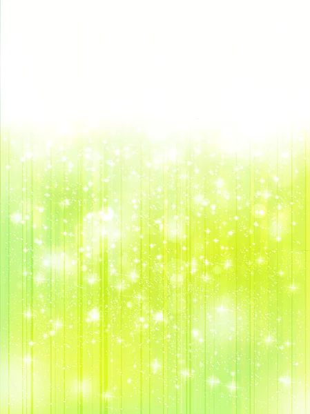 Lumière verte fraîche du ciel — Image vectorielle
