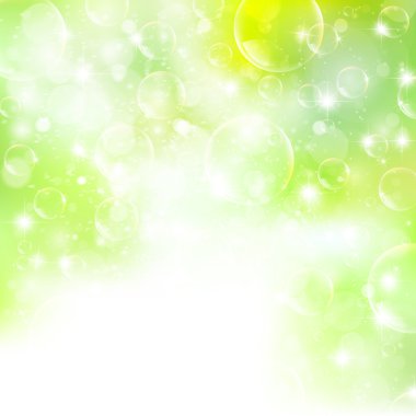 taze yeşil gökyüzü manzara