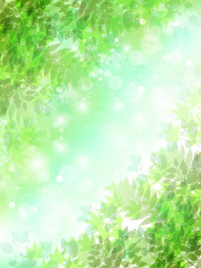 taze yeşil gökyüzü manzara