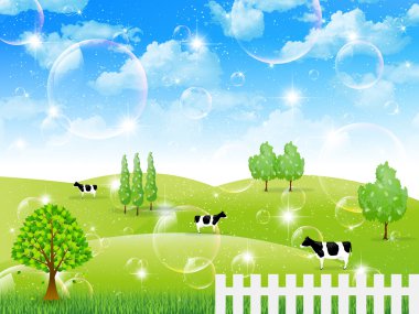 manzara ranch sığır