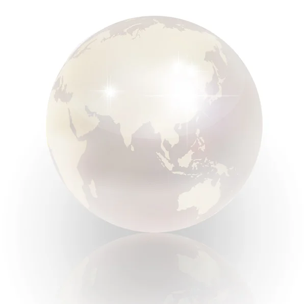 Tierra mundo globo — Vector de stock