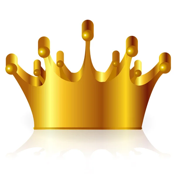 Crown gold crown — Stock Vector