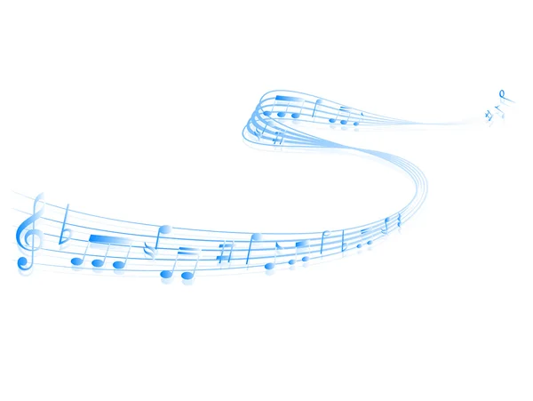 Note de musique musique — Image vectorielle