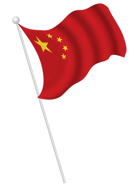 Bandera nacional de China — Vector de stock