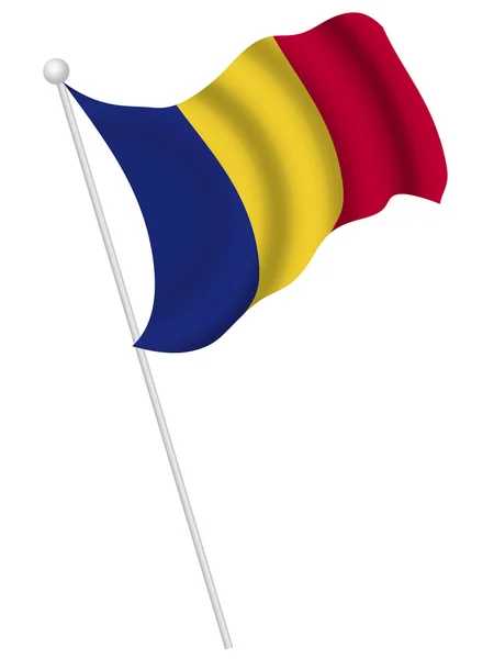 Romania National flag national flag — Stock Vector