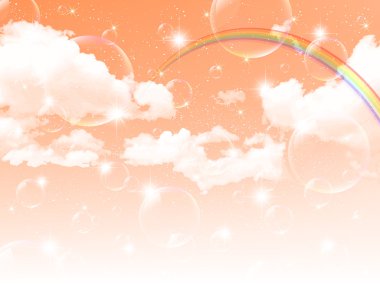 sonbahar gökyüzü arka plan