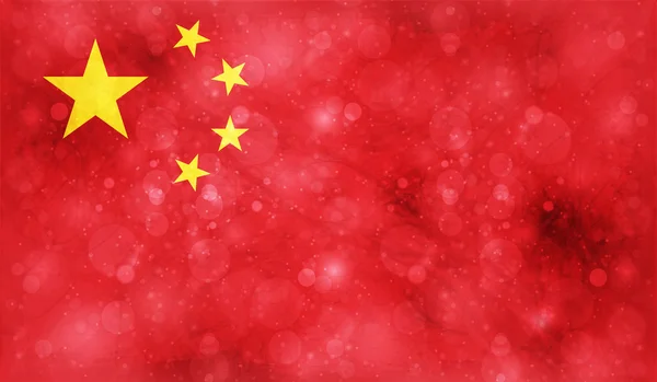 中国の国旗の国 — ストックベクタ