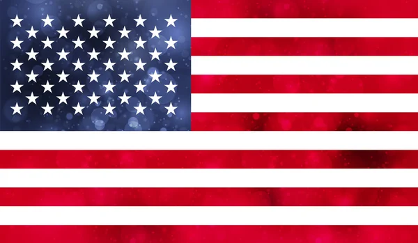 Amerika nationale vlag land — Stockvector