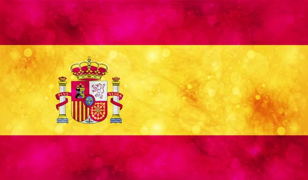Espanha país de bandeira nacional —  Vetores de Stock