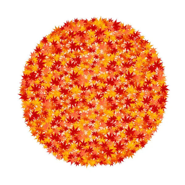 Bouquet de feuillage d'érable — Image vectorielle