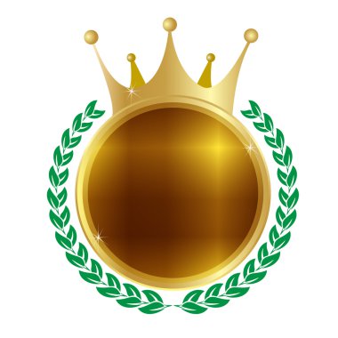 taç çerçeve madalya