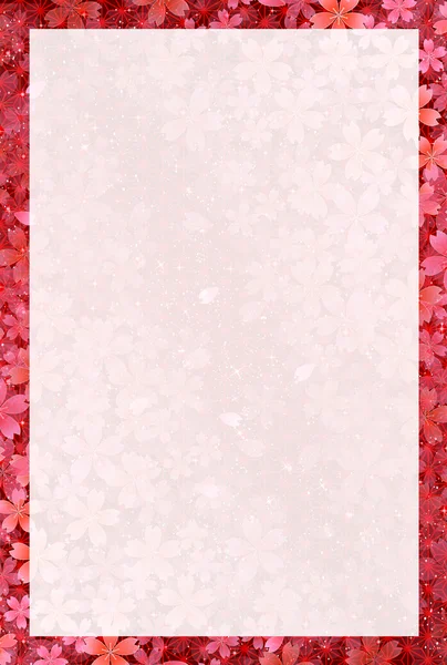 Новорічна листівка вишневий фон — стоковий вектор