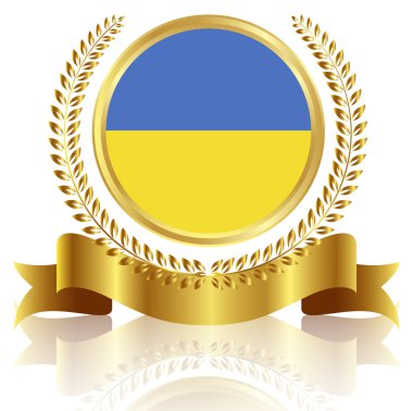 Ukrayna ulusal bayrak çerçeve