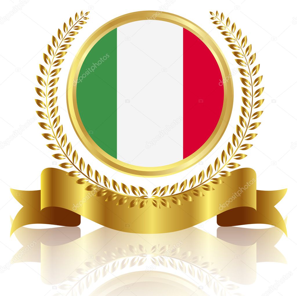Italian Flag frame